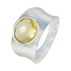 Eva Armor Yellow Solitaire Band