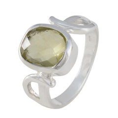 Aisha Yellow Solitaire Ring for Women with Gemstone