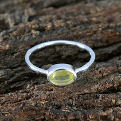 Harper Sophisticated Yellow Solitaire Ring