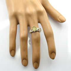 Stella Filigree Yellow Solitaire Ring