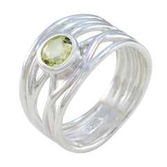 Putri Rope-Wire Yellow Solitaire Band