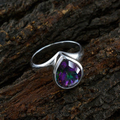 Julieta propsel multicolor Solitaire Ring