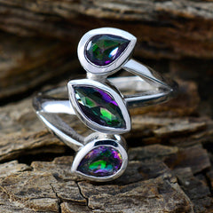 Katarina Signet multicolor Trilogy Ring