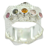 Kristine Vintage multicolor Penta Band Multi Stone Multicolor