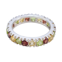 Meera Eternity multicolor multiple Band Multi Stone Multicolor