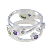 Maria Bubble multicolor multiple Band Multi Stone Multicolor