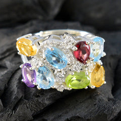 Dewi Cocktail multicolor multiple Ring