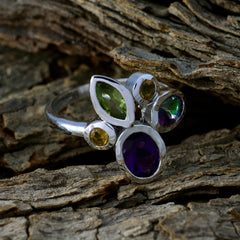 Saanvi Cocktail multicolor Penta Ring