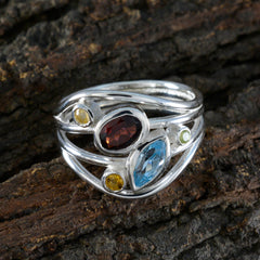 Isadora Modern multicolor Penta Ring