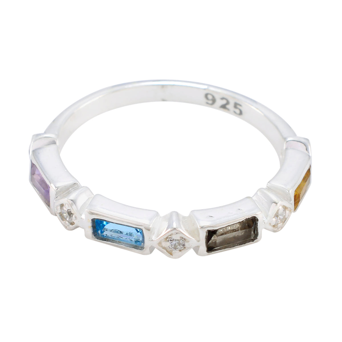 Riya Trendy multicolor quarter Band Multi Stone Multicolor