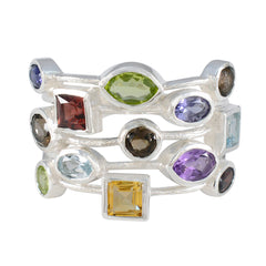 Isadora Cocktail multicolor multiple Ring Multi Stone Multicolor