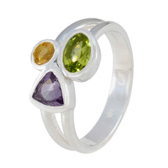 Julieta Contemporary multicolor Trilogy Ring