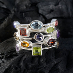 Ivana Cocktail multicolor multiple Ring