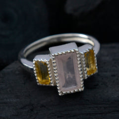 lara Luxurious multicolor Trilogy Ring