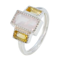 lara Luxurious multicolor Trilogy Ring