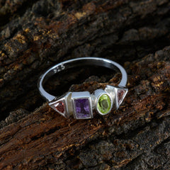 Angel Romantic multicolor quarter Ring