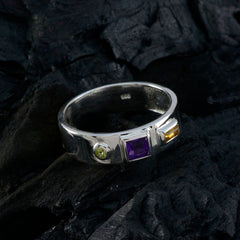 Nisa Abstract multicolor Trilogy Band