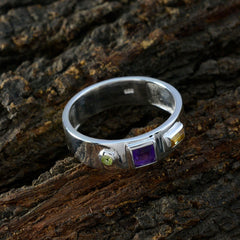 Nisa Abstract multicolor Trilogy Band