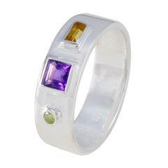 Nisa Abstract multicolor Trilogy Band