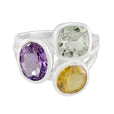 Fernanda Cocktail multicolor Trilogy Ring Multi Stone Multicolor