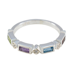Emma Trendy multicolor quarter Band Multi Stone Multicolor