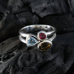 Mila Love multicolor Trilogy Ring