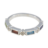 Siti Trendy multicolor quarter Band Multi Stone Multicolor