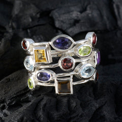 Angel Cocktail multicolor multiple Ring