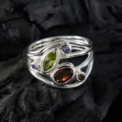 Meera Contemporary multicolor Penta Ring