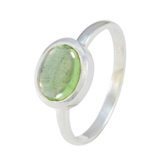 Hina Contemporary Green Solitaire Ring