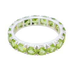 Soo-jin Eternity Green multiple Band Peridot Green