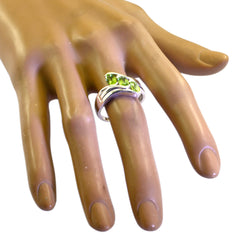 Yasmin Artisan Green Trilogy Ring