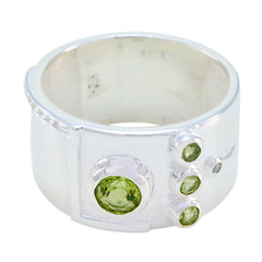 Isabella Abstract Green quarter Band Peridot Green