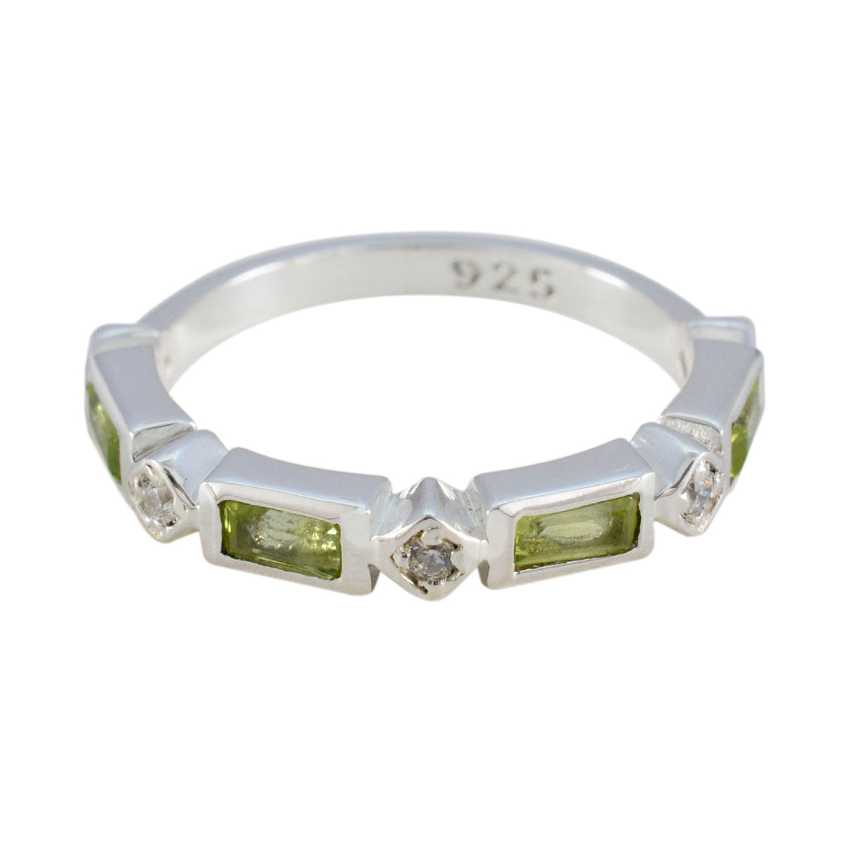 Aiko Trendy Green quarter Band Peridot Green