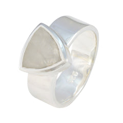 Victoria Signet White Solitaire Band