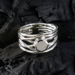 Fernanda Rope-Wire White Solitaire Band