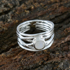 Fernanda Rope-Wire White Solitaire Band