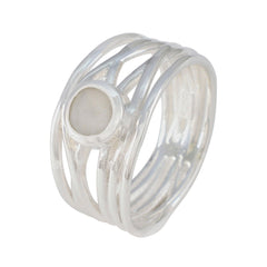 Fernanda Rope-Wire White Solitaire Band