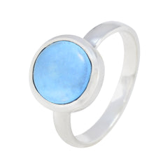 Ana Abstract Turquoise Solitaire Ring