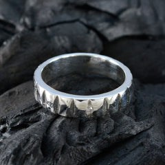 Carla Romantic White Solitaire Band