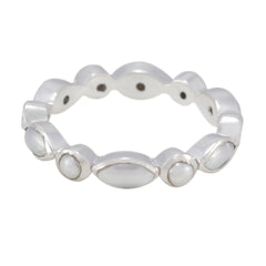 Kennedy Eternity White multiple Band Pearl White