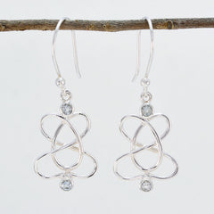 Abigail Blue Dangle Earrings for Everyday Elegance