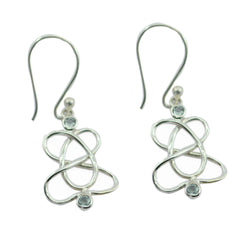 Abigail Blue Dangle Earrings for Everyday Elegance