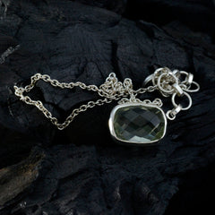 Abigail Light Green Pendant - Elegant Gemstone Necklace