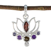 Abigail multicolor Rope-Wire Dainty Pendant Multi Stone multicolor Multicolor