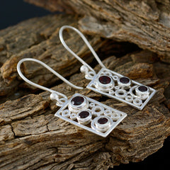 Abigail Red Featherlight Earrings for Everyday Glam