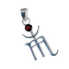 Abigail Red Trendy Featherlight Pendant