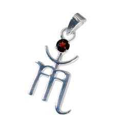 Abigail Red Trendy Featherlight Pendant