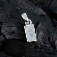 Victoria Abstract Delicate Jewelry Silver Moonstone Pendant