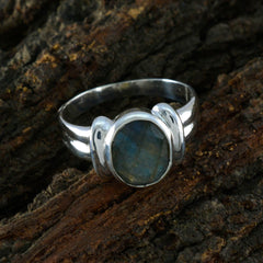 Liyana Abstract Grey Solitaire Ring